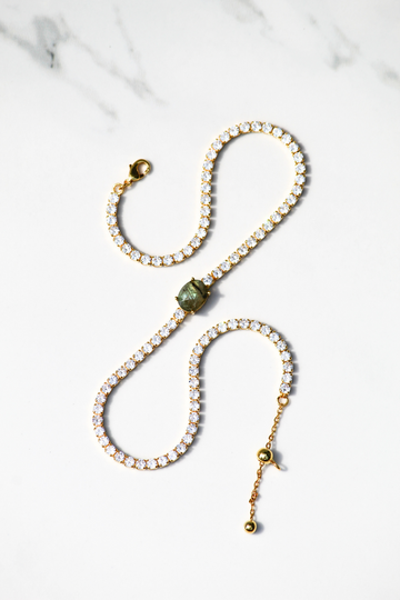 PRINCESS NECKLACE- LABRADORITE